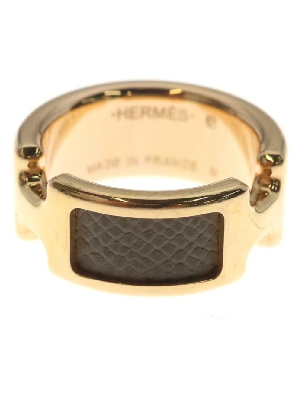 Hermes Olympe Etoupe PM Ring Gold